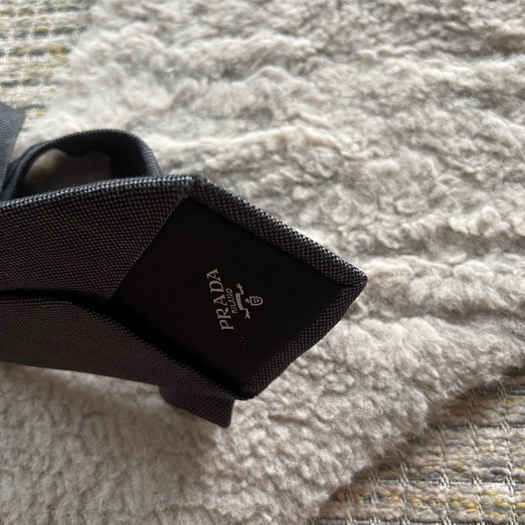 Prada Silk Blend Tie - Picture 8 of 8